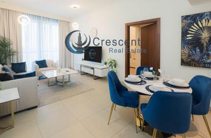 Apartment - 1 Bedroom - 2 Bathrooms for rent in Burj Vista - Downtown Dubai - Dubai