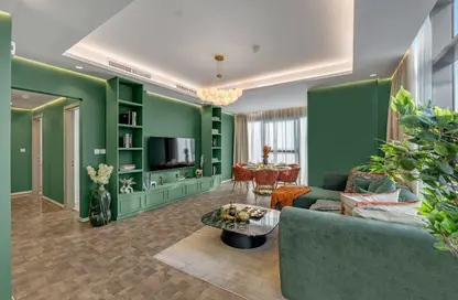 شقة - 2 غرف نوم - 2 حمامات للايجار في فندق ومساكن برج باراماونت - الخليج التجاري - دبي