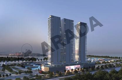Apartment - 2 - 3 for sale in W Residences Dubai Harbour Tower 3 - W Residences Dubai Harbour - Dubai Harbour - Dubai