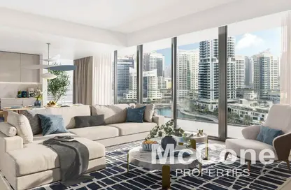 Apartment - 3 Bedrooms - 4 Bathrooms for sale in Marina Shores - Dubai Marina - Dubai