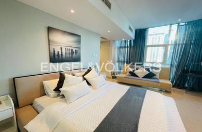 Apartment - Studio - 1 Bathroom for rent in Yacht Bay - Dubai Marina - Dubai
