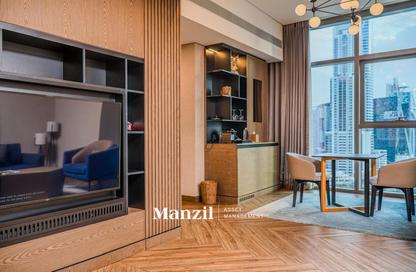 Apartment - 1 Bedroom - 2 Bathrooms for sale in Paramount Tower Hotel  and  Residences - Business Bay - Dubai