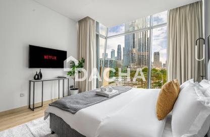 Apartment - 1 Bedroom - 2 Bathrooms for rent in Burj Vista 1 - Burj Vista - Downtown Dubai - Dubai