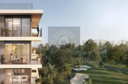Apartment - 2 Bedrooms - 2 Bathrooms for sale in Golf Point Tower 1 - Golf Point - Emaar South - Dubai South (Dubai World Central) - Dubai