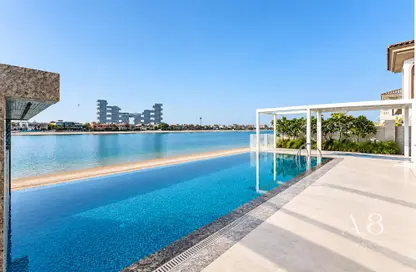 Villa - 6 Bedrooms - 6 Bathrooms for rent in Garden Homes Frond E - Garden Homes - Palm Jumeirah - Dubai