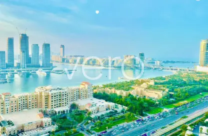 شقة - 3 غرف نوم - 5 حمامات للايجار في برج السيف 1 - دبي مارينا - دبي