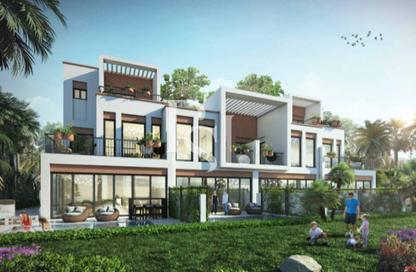 Townhouse - 5 Bedrooms - 6 Bathrooms for sale in Costa Brava 2 - Costa Brava - Damac Lagoons - Dubai Townhouse - 5 Bedrooms - 6 Bathrooms for sale in Costa Brava 2 - Costa Brava - Damac Lagoons - Dubai
