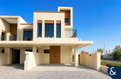 Villa - 5 - 6 for rent in Costa Brava 1 - Costa Brava - Damac Lagoons - Dubai