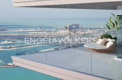 Apartment - 1 Bedroom - 1 Bathroom for sale in Seapoint Tower 1 - Seapoint - Emaar Beachfront - Dubai Harbour - Dubai