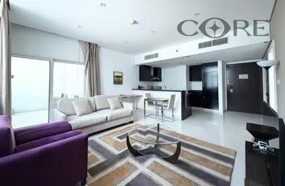 Apartment - 1 Bedroom - 2 Bathrooms for rent in Damac Maison Cour Jardin - Business Bay - Dubai