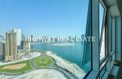 Apartment - 2 - 2 for rent in Beach Tower 1 - Al Khan Lagoon - Al Khan - Sharjah Apartment - 2 - 2 for rent in Beach Tower 1 - Al Khan Lagoon - Al Khan - Sharjah