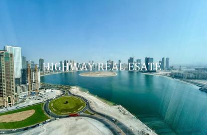 Apartment - 2 - 2 for rent in Beach Tower 1 - Al Khan Lagoon - Al Khan - Sharjah Apartment - 2 - 2 for rent in Beach Tower 1 - Al Khan Lagoon - Al Khan - Sharjah