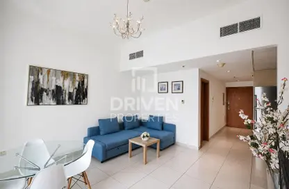 Apartment - 1 Bedroom - 1 Bathroom for rent in Marina View Tower B - Marina View - Dubai Marina - Dubai