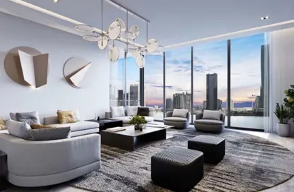 Apartment - 1 Bedroom - 2 Bathrooms for sale in Peninsula Four - Peninsula - Business Bay - Dubai