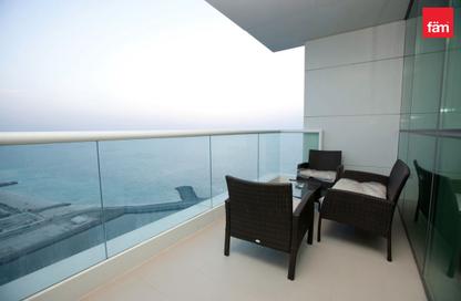 Apartment - 2 Bedrooms - 4 Bathrooms for rent in Al Bateen Residences - Jumeirah Beach Residence - Dubai