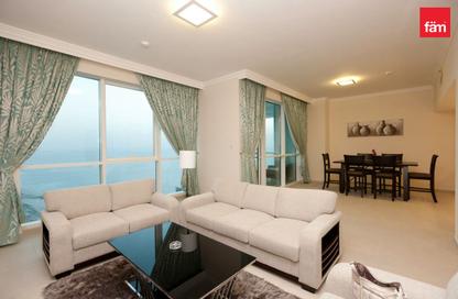 Apartment - 2 Bedrooms - 4 Bathrooms for rent in Al Bateen Residences - Jumeirah Beach Residence - Dubai