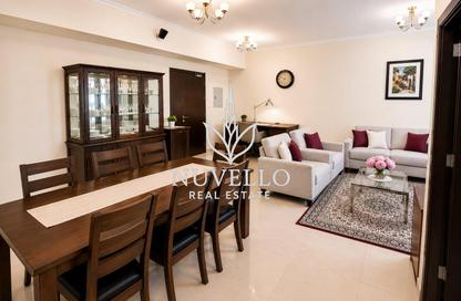 Apartment - 1 Bedroom - 2 Bathrooms for rent in DEC Tower 1 - DEC Towers - Dubai Marina - Dubai