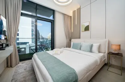 Apartment - Studio - 1 Bathroom for rent in Azizi Riviera 41 - AZIZI Riviera - Meydan One - Meydan - Dubai