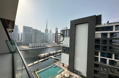 Apartment - 1 - 2 for rent in Binghatti Canal - Business Bay - Dubai