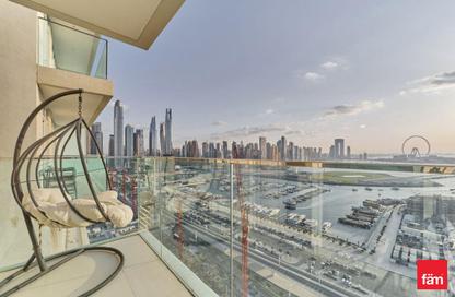Apartment - 3 Bedrooms - 4 Bathrooms for rent in Sunrise Bay Tower 1 - Sunrise Bay - EMAAR Beachfront - Dubai Harbour - Dubai