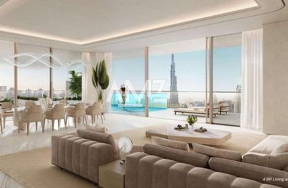 Apartment - 1 Bedroom - 1 Bathroom for sale in Fairmont Residences Solara Tower - Downtown Dubai - Dubai