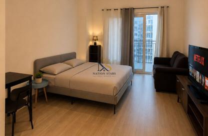 Apartment - Studio - 1 Bathroom for rent in Waters Edge - Yas Island - Abu Dhabi