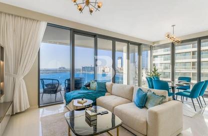 Apartment - 3 Bedrooms - 4 Bathrooms for rent in Beach Isle Tower 2 - Beach Isle - EMAAR Beachfront - Dubai Harbour - Dubai