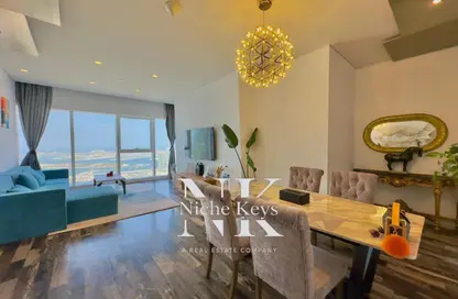 Apartment - 2 Bedrooms - 3 Bathrooms for rent in Damac Heights - Dubai Marina - Dubai