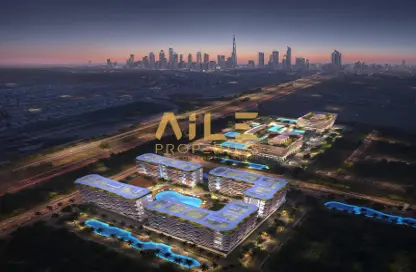 Apartment - 1 Bedroom - 2 Bathrooms for sale in Damac Lagoons - Valencia - Lagoon Views - Damac Lagoons - Dubai