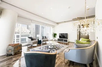 Apartment - 4 Bedrooms - 4 Bathrooms for rent in Damac Heights - Dubai Marina - Dubai