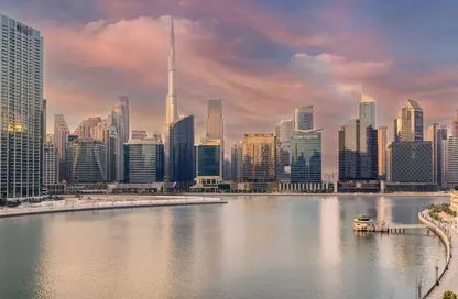 Apartment - Studio - 1 Bathroom for rent in Millennium Binghatti Residences - Business Bay - Dubai