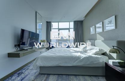 Apartment - Studio - 1 Bathroom for rent in Damac Maison Prive A - Damac Maison Prive - Business Bay - Dubai