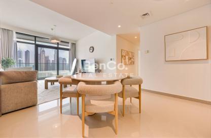 Apartment - 1 - 1 for rent in Beach Vista Tower 1 - Beach Vista - Emaar Beachfront - Dubai Harbour - Dubai