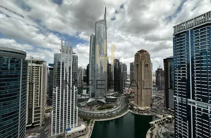 Apartment - 1 Bedroom - 2 Bathrooms for rent in Lake View Tower - JLT Cluster B - Jumeirah Lake Towers - Dubai