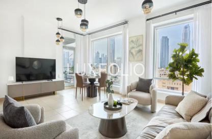 Apartment - 2 Bedrooms - 3 Bathrooms for rent in Burj Views B - Burj Views - Downtown Dubai - Dubai