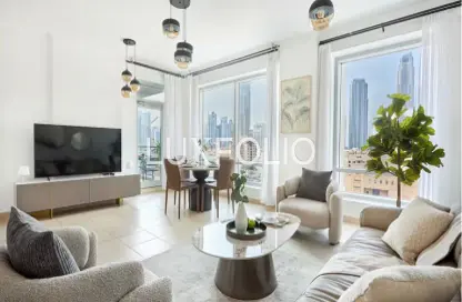 Apartment - 2 Bedrooms - 3 Bathrooms for rent in Burj Views B - Burj Views - Downtown Dubai - Dubai