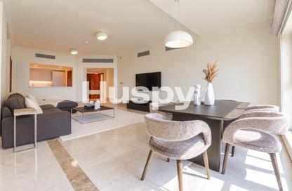 Apartment - 2 - 3 for rent in The Fairmont Palm Residence South - The Fairmont Palm Residences - Palm Jumeirah - Dubai