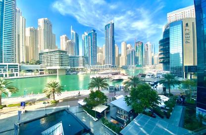 Apartment - 1 Bedroom - 1 Bathroom for rent in Silverene Tower B - Silverene - Dubai Marina - Dubai