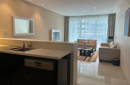 شقة - غرفة نوم - 1 حمام للايجار في ووترز ايدج - الخليج التجاري - دبي