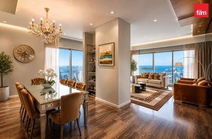 Apartment - 4 Bedrooms - 5 Bathrooms for sale in Damac Heights - Dubai Marina - Dubai