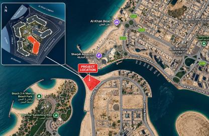 Apartment - 1 - 2 for sale in Al Khan Corniche - Al Khan - Sharjah