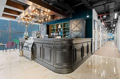 Business Centre - Studio - 4 Bathrooms for rent in The Opus - Business Bay - Dubai