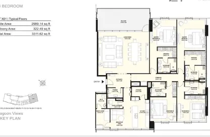 Apartment - 4 Bedrooms - 5 Bathrooms for sale in Lagoon Views - District One - Mohammed Bin Rashid City - Dubai