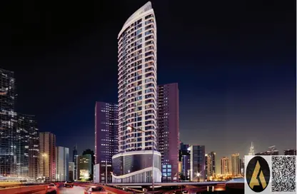 Apartment - 2 Bedrooms - 3 Bathrooms for sale in Tower C1 - Ajman Pearl Towers - Ajman Downtown - Ajman