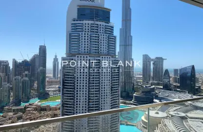 Apartment - 3 Bedrooms - 4 Bathrooms for rent in Boulevard Point - Downtown Dubai - Dubai