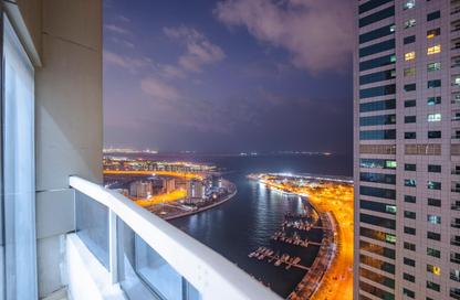 Apartment - 3 Bedrooms - 3 Bathrooms for sale in Beach Tower 1 - Al Khan Lagoon - Al Khan - Sharjah