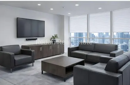 Office Space - Studio - 1 Bathroom for rent in Sobha Ivory Tower 1 - Sobha Ivory Towers - Business Bay - Dubai