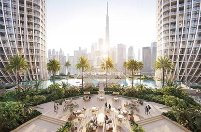 Retail - Studio for sale in Binghatti Skyrise Podium - Binghatti Skyrise - Business Bay - Dubai