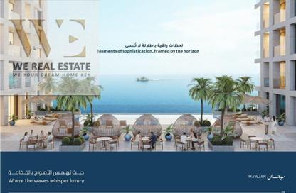Apartment - 3 Bedrooms - 5 Bathrooms for sale in Mawjan Tower - Ajman Corniche Road - Ajman