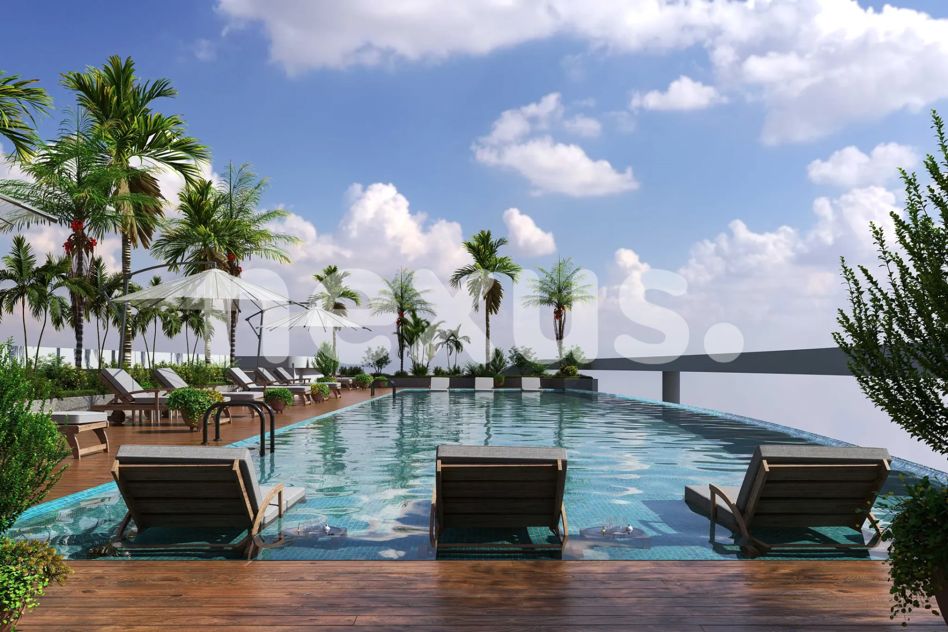 1 BHK with Study | Private Pool | Smart Home